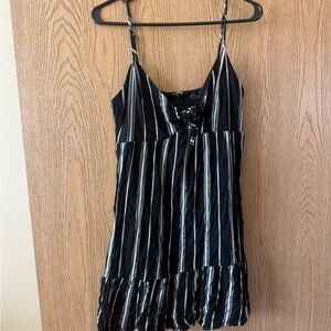 Trixxi Monochrome Strappy Dress